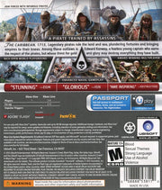 
Assassin's Creed IV: Black Flag | Xbox One | back cover | Data by MobyGames.com