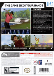 Tiger Woods PGA Tour 07 | Wii | back cover | region=North America | source-country=Canada,Mexico,Other,United States | zypher-v2 | moby-f8793528e36f | Data by MobyGames.com