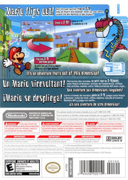Super Paper Mario | Wii | back cover | region=North America | source-country=Canada,Mexico,Other,United States | zypher-v2 | moby-eaabd6f83353 | Data by MobyGames.com