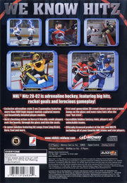 NHL Hitz 20-02 | PlayStation 2 | back cover | region=North America | source-country=United States | zypher-v2 | moby-1db6fdeb2989 | Data by MobyGames.com