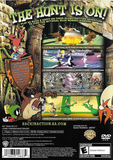 
Looney Tunes: Back in Action | PlayStation 2 | back cover | Data by MobyGames.com