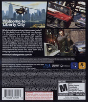Grand Theft Auto IV | PlayStation 3 | back cover | region=North America | source-country=United States | zypher-v2 | moby-cfe6b9a43dc5 | Data by MobyGames.com