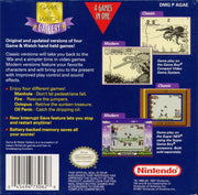 
Game & Watch Gallery | Game Boy | back cover | Data by MobyGames.com