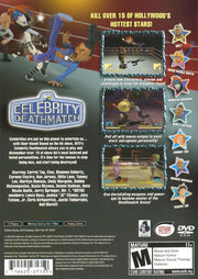 
MTV Celebrity Deathmatch | PlayStation 2 | back cover | Data by MobyGames.com