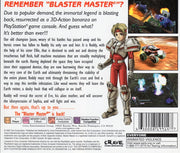 
Blaster Master: Blasting Again | PlayStation | back cover | Data by MobyGames.com