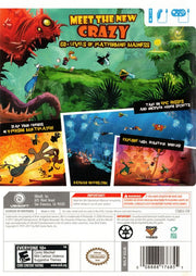 Rayman Origins | Wii | back cover | region=North America | source-country=United States | zypher-v2 | moby-116e80565015 | Data by MobyGames.com