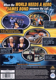 
007: Agent Under Fire | PlayStation 2 | back cover | Region: North America | source-country=United States | Data by MobyGames.com