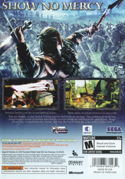 Viking: Battle for Asgard | Xbox 360 | back cover | region=North America | source-country=United States | zypher-v2 | moby-70971c20a37a | Data by MobyGames.com