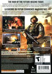 Frontlines: Fuel of War | Xbox 360 | back cover | region=North America | source-country=Canada,United States | zypher-v2 | moby-3f3e3312dd29 | Data by MobyGames.com