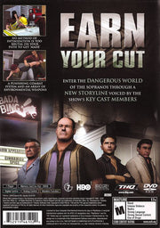 
The Sopranos: Road to Respect | PlayStation 2 | back cover | Data by MobyGames.com