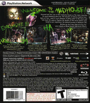 
Batman: Arkham Asylum | PlayStation 3 | back cover | Region: North America | source-country=United States | Data by MobyGames.com