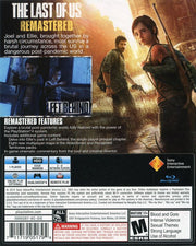 
The Last of Us: Remastered | PlayStation 4 | back cover | Data by MobyGames.com