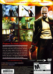 
Hitman: Blood Money | PlayStation 2 | back cover | Data by MobyGames.com