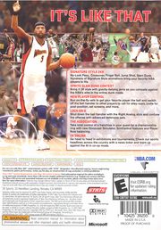 NBA 2K8 | Xbox 360 | back cover | region=North America | source-country=United States | zypher-v2 | moby-71baed738ec4 | Data by MobyGames.com