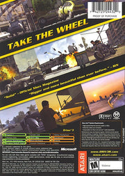 
Driv3r | Xbox | back cover | Data by MobyGames.com