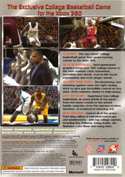 College Hoops 2K6 | Xbox 360 | back cover | region=North America | source-country=United States | zypher-v2 | moby-c53eff6ab333 | Data by MobyGames.com