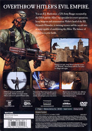 
Return to Castle Wolfenstein: Operation Resurrection | PlayStation 2 | back cover | Data by MobyGames.com