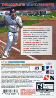 Major League Baseball 2K8 | PSP | back cover | region=North America | source-country=United States | zypher-v2 | moby-c6917d9c0afe | Data by MobyGames.com