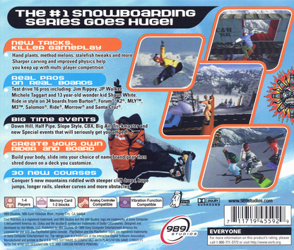 
Cool Boarders 4 | PlayStation | back cover | Data by MobyGames.com