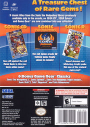 Sonic Gems Collection | GameCube | back cover | region=North America | source-country=Canada,Mexico,United States | zypher-v2 | moby-2a50e40ce4c5 | Data by MobyGames.com