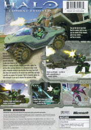 
Halo: Combat Evolved | Xbox | back cover | Data by MobyGames.com