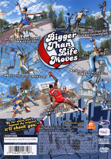 NBA Street Vol. 2 | PlayStation 2 | back cover | region=North America | source-country=Canada,United States | zypher-v2 | moby-3dde41403bb4 | Data by MobyGames.com
