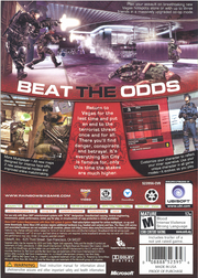 Tom Clancy's Rainbow Six: Vegas 2 | Xbox 360 | back cover | region=North America | source-country=United States | zypher-v2 | moby-4f17ce8a1b72 | Data by MobyGames.com
