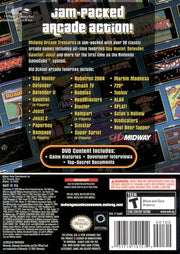 
Midway Arcade Treasures | GameCube | back cover | Data by MobyGames.com