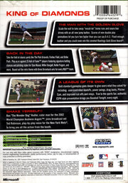 
World Series Baseball 2K3 | Xbox | back cover | Region: North America | source-country=United States | Data by MobyGames.com