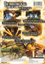 
Black Stone: Magic & Steel | Xbox | back cover | Data by MobyGames.com