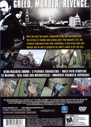 
The Getaway: Black Monday | PlayStation 2 | back cover | Data by MobyGames.com