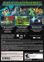 
Ben 10: Alien Force - Vilgax Attacks | PlayStation 2 | back cover | Region: North America | source-country=United States | Data by MobyGames.com
