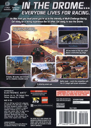 Drome Racers | GameCube | back cover | region=North America | source-country=United States | zypher-v2 | moby-5309296409b9 | Data by MobyGames.com