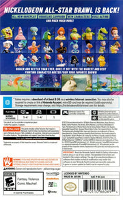 Nickelodeon All-Star Brawl 2 | Nintendo Switch | back cover | region=North America | source-country=United States | zypher-v2 | moby-28733bffac09 | Data by MobyGames.com