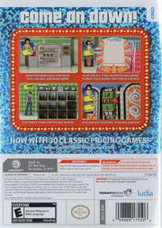 The Price is Right: 2010 Edition | Wii | back cover | region=North America | source-country=Argentina,Brazil,Canada,Chile,Colombia,Mexico,United States,Uruguay | zypher-v2 | moby-33e822fb2184 | Data by MobyGames.com