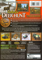 
Cabela's Deer Hunt: 2004 Season | Xbox | back cover | Data by MobyGames.com
