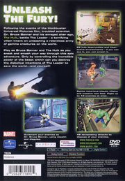 
Hulk | PlayStation 2 | back cover | Data by MobyGames.com