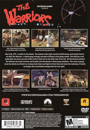 
The Warriors | PlayStation 2 | back cover | Data by MobyGames.com