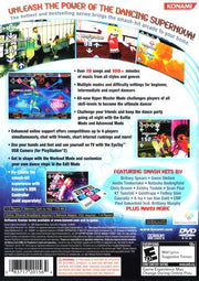 Dance Dance Revolution: SuperNOVA2 | PlayStation 2 | back cover | region=North America | source-country=United States | zypher-v2 | moby-5ac51907ffd6 | Data by MobyGames.com