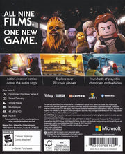 LEGO Star Wars: The Skywalker Saga | Xbox Series | back cover | region=North America | source-country=United States | zypher-v2 | moby-065c823f41a0 | Data by MobyGames.com