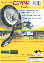 
SX Superstar | Xbox | back cover | Data by MobyGames.com