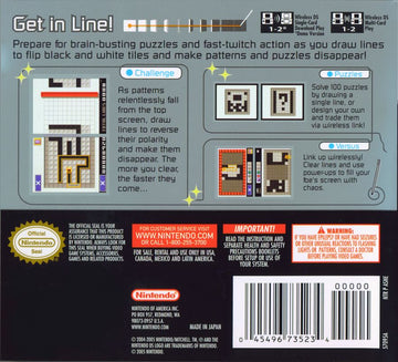 
Polarium | Nintendo DS | back cover | Data by MobyGames.com