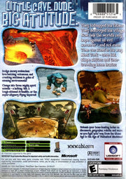 
Tork: Prehistoric Punk | Xbox | back cover | Data by MobyGames.com
