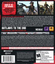 Red Dead Redemption: Game of the Year Edition | PlayStation 3 | back cover | region=North America | source-country=United States | zypher-v2 | moby-f4246b932e79 | Data by MobyGames.com