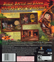 
LEGO Indiana Jones: The Original Adventures | PlayStation 3 | back cover | Data by MobyGames.com