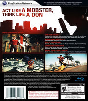 
The Godfather II | PlayStation 3 | back cover | Data by MobyGames.com