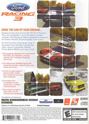 Ford Racing 3 | PlayStation 2 | back cover | region=North America | source-country=United States | zypher-v2 | moby-008a4fc5f562 | Data by MobyGames.com