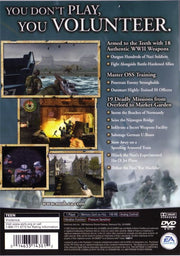 Medal of Honor: Frontline | PlayStation 2 | back cover | region=North America | source-country=Canada,United States | zypher-v2 | moby-3cf654780b45 | Data by MobyGames.com