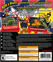 
Super Bomberman R (Shiny Edition) | Xbox One | back cover | Data by MobyGames.com