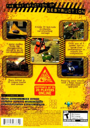 
Destruction Derby: Arenas | PlayStation 2 | back cover | Data by MobyGames.com